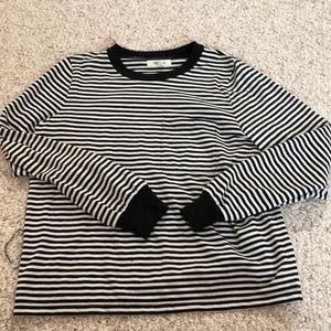 Brand New Madewell Striped Long Sleeve